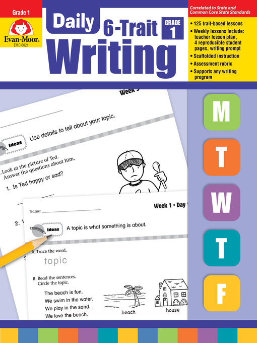 Title details for Daily 6-Trait Writing, Grade 1 by Evan-Moor Educational Publishers - Wait list